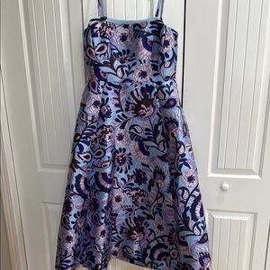 Kate Spade Purple and Blue Spaghetti Strap Sundress